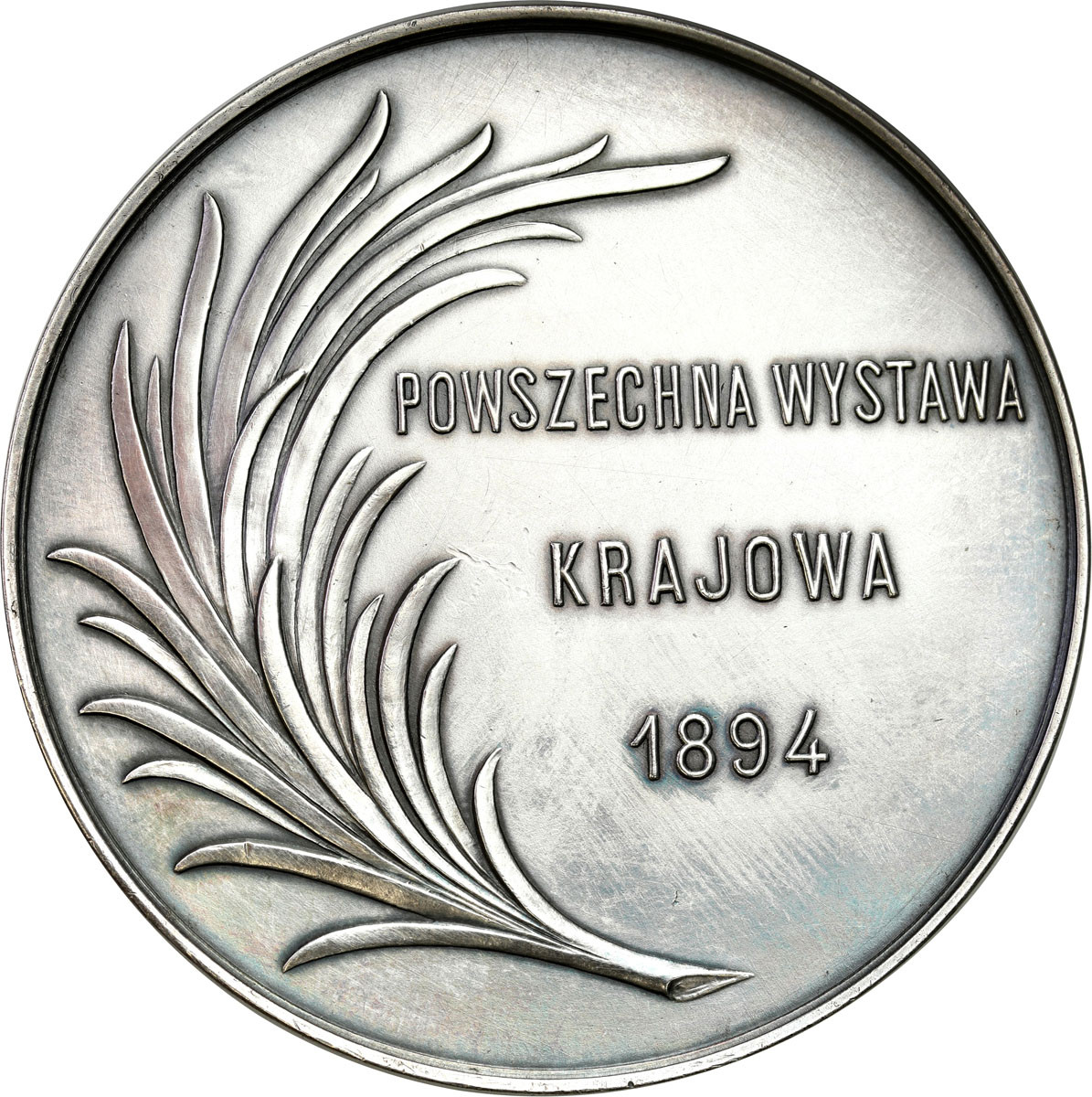 Polska, Medal. Powszechna Wystawa Krajowa Lwów 1894, srebro